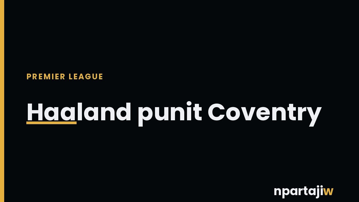 Premier League : le 300e but de Haaland suffit à Manchester City face à Coventry (1-0)
