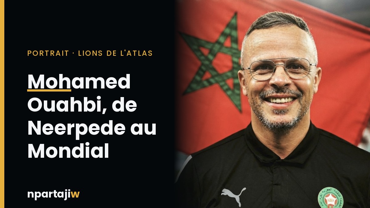 Mohamed Ouahbi : le prof d'Anderlecht devenu sélectionneur du Maroc